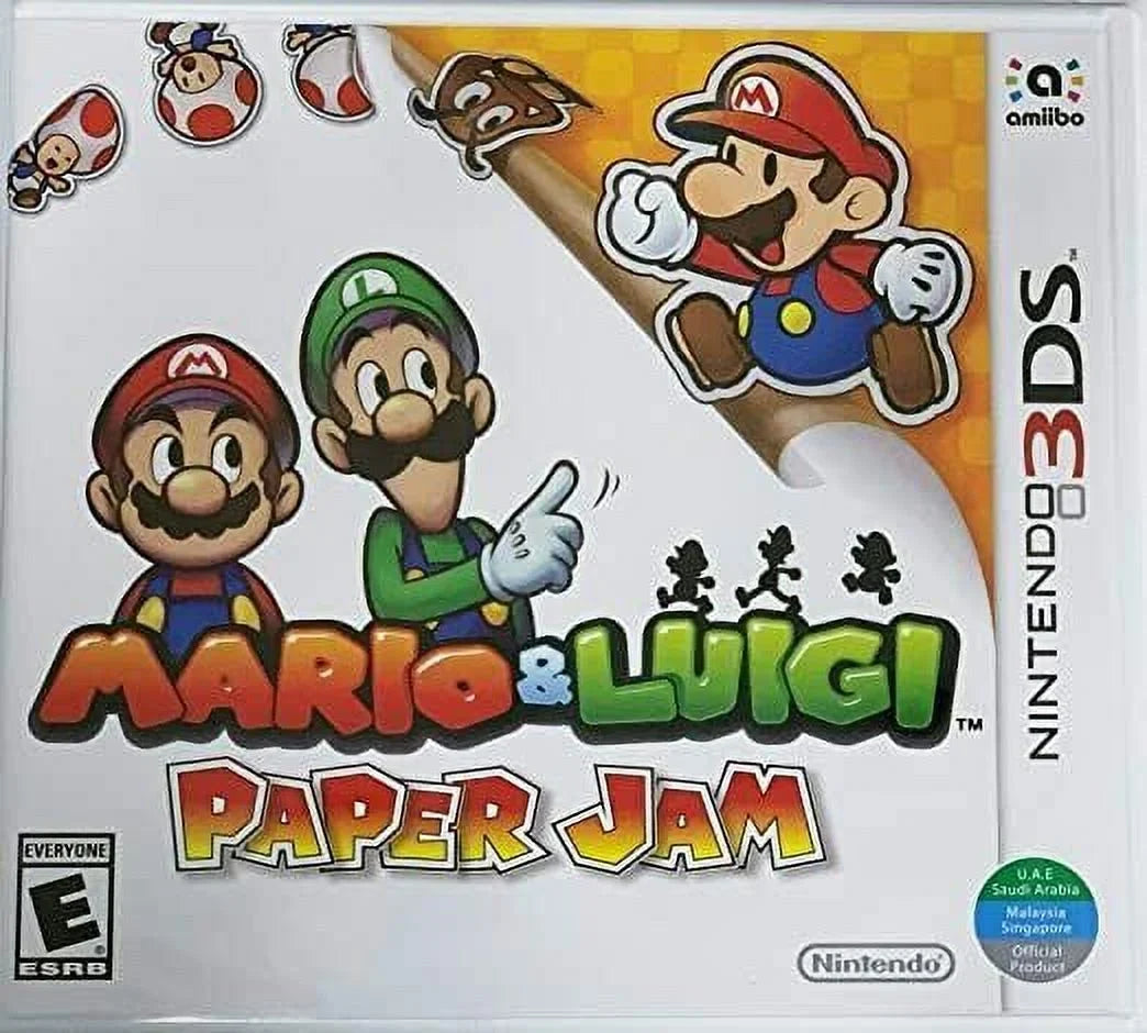 New Brand Game 3DS RPG & 2015) Mario Jam (Action Special Paper Luigi: