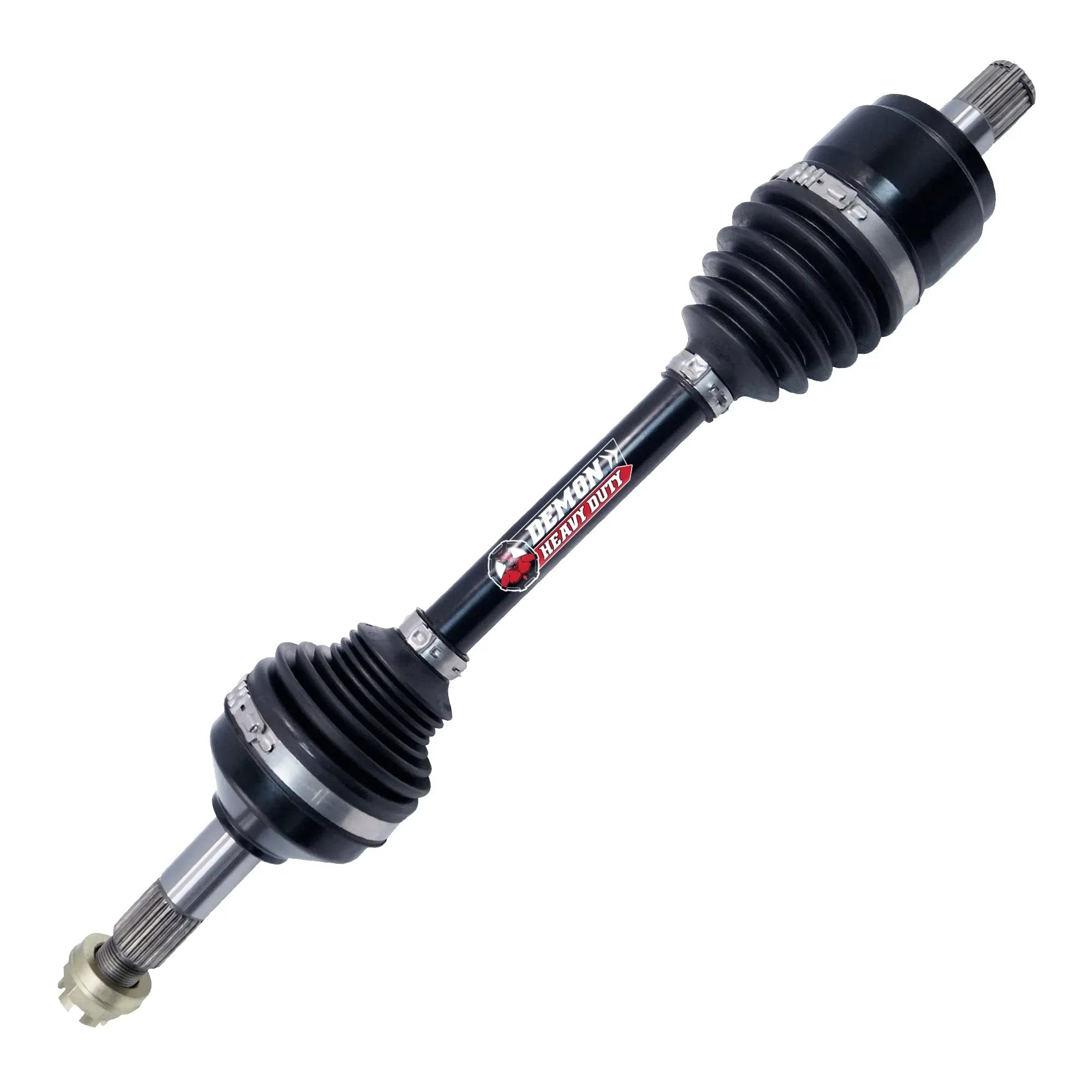 Steel, of Heat Dual Powersports Axle 4340 Treated (2016-19) Precision Grizzly/Kodiak, Left/Right Wider Angles (2007-14) Yamaha High Front Duty Strength, Demon Made Grease Heavy & Molybdenum Chromoly