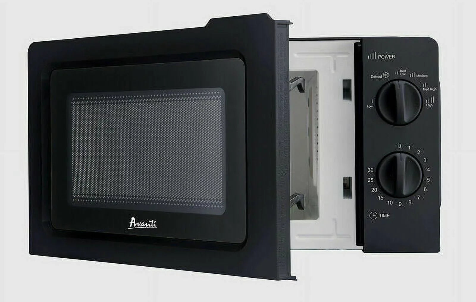 700 Ft. Countertop Avanti 0.7 Watts Manual Oven Microwave Cu.