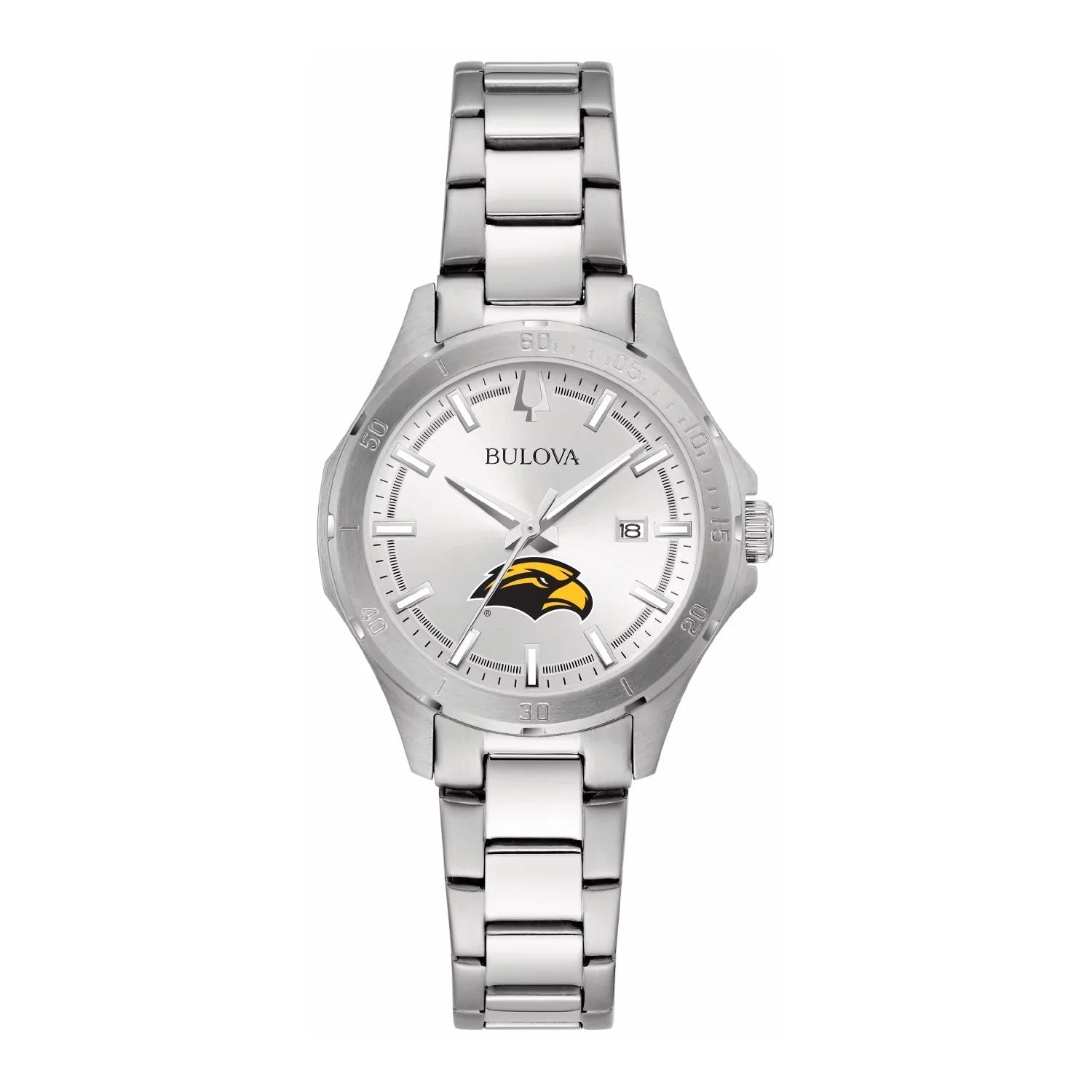 Silver Women's Sport Bulova Classic Watch Steel Golden Eagles Stainless Miss Southern