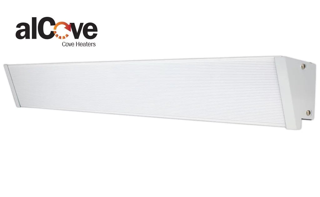 83" Heater, / 240V Electric Electric King Cove White / 935W