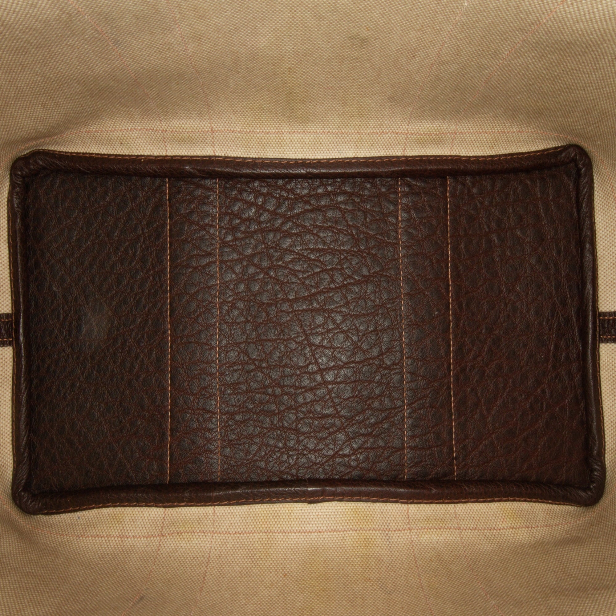 Hermès Party Tote (Good) Unisex Bag Pre-Owned Brown Garden 36 Canvas Toile Fabric Authenticated