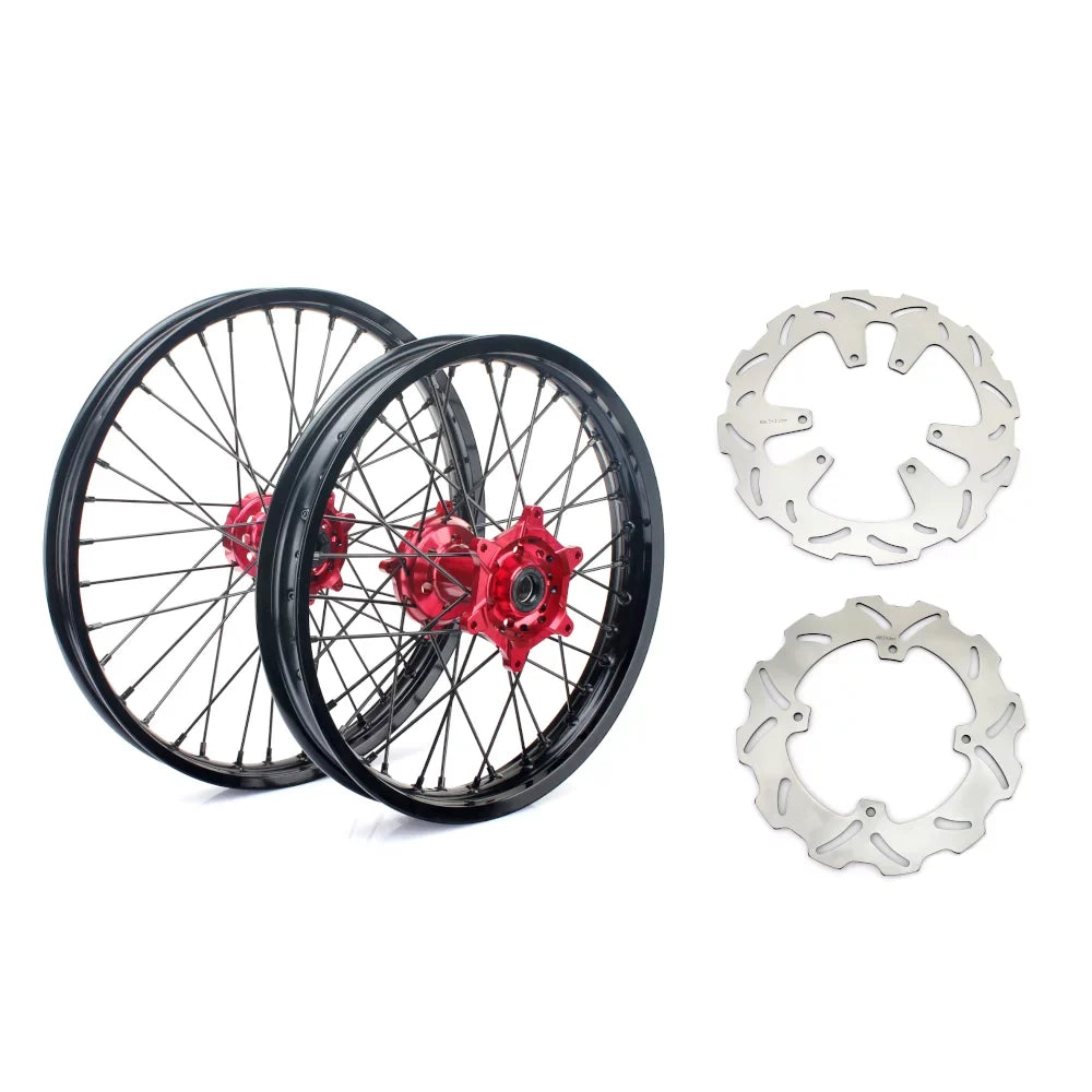 MX R CRF 450 CRF450R Rims 250 21" 15-21 Honda 18" CRF250R Rotors for Wheels