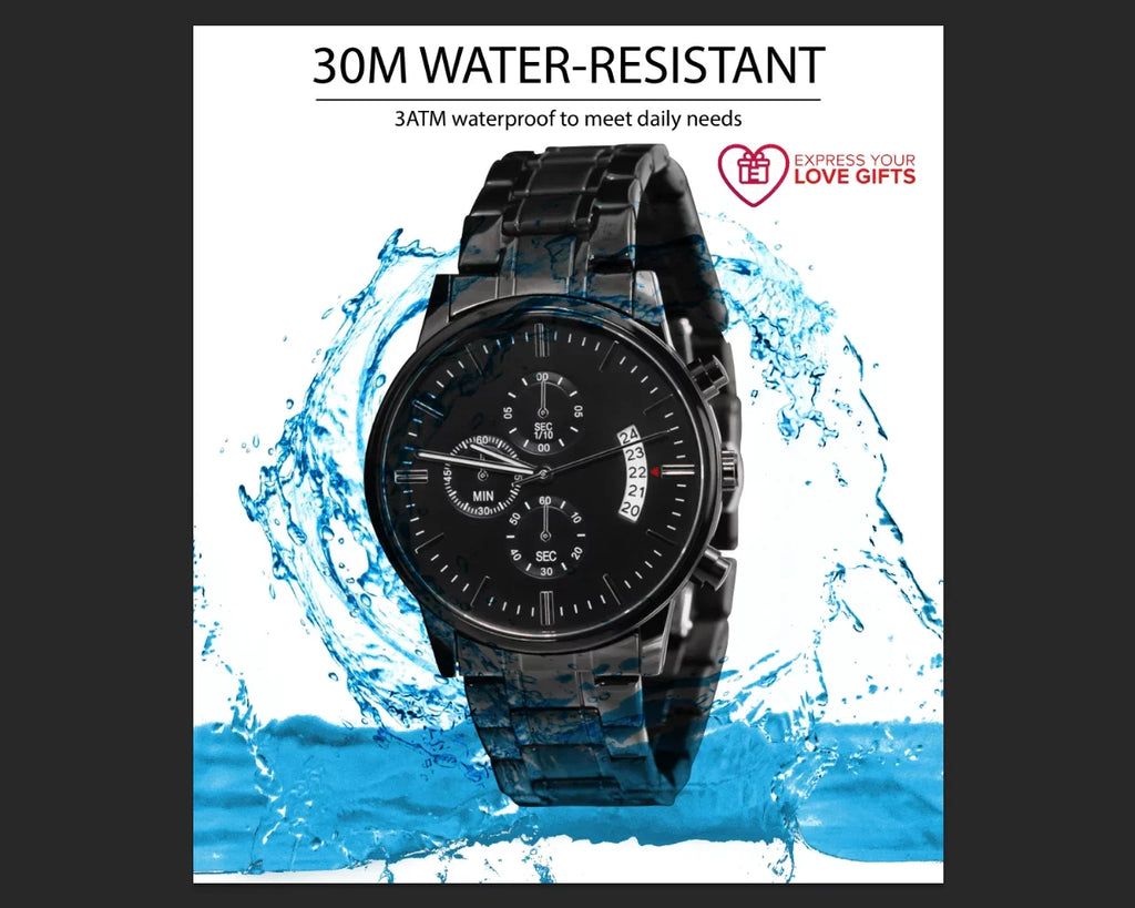 Engraved Motorcycle W 1995 Stainless Motorcyles Copper Multifunction Men's Custom Watch Dial Steel Rider