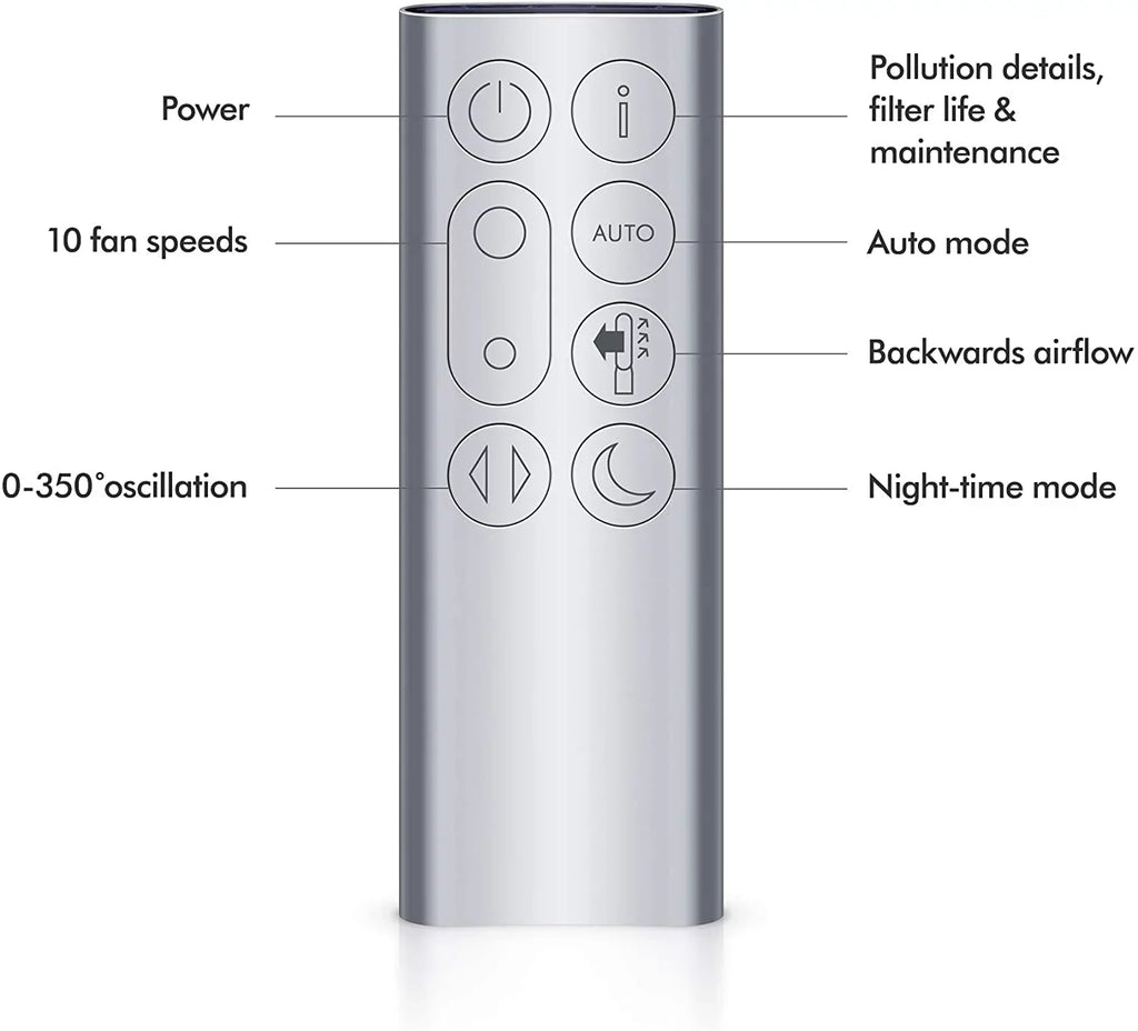 HEPA Cool Fan - Refurbished Air Dyson TP04 Purifier Nickel - and Tower Pure