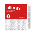 USA Filter Pleated Air in the Air Allergy 4-Pack, 20x25x1 MERV Furnace Made HVAC AC Filter, Filters 11 AIRx