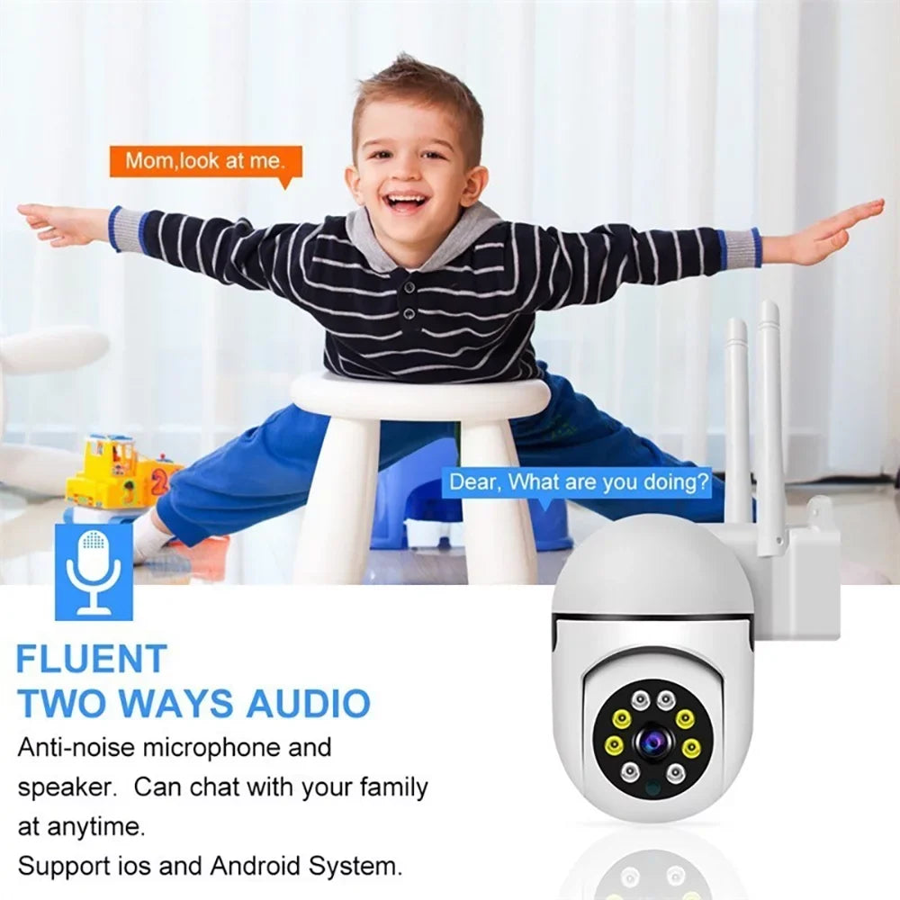 Color Camera,5G WiFi Detection Home Audio,Waterproof Video Activity Security Night Outdoor 3MP Security Cameras Camera,Motion Vision,2-Way GeCam 355°PTZ Alert,Spotlight