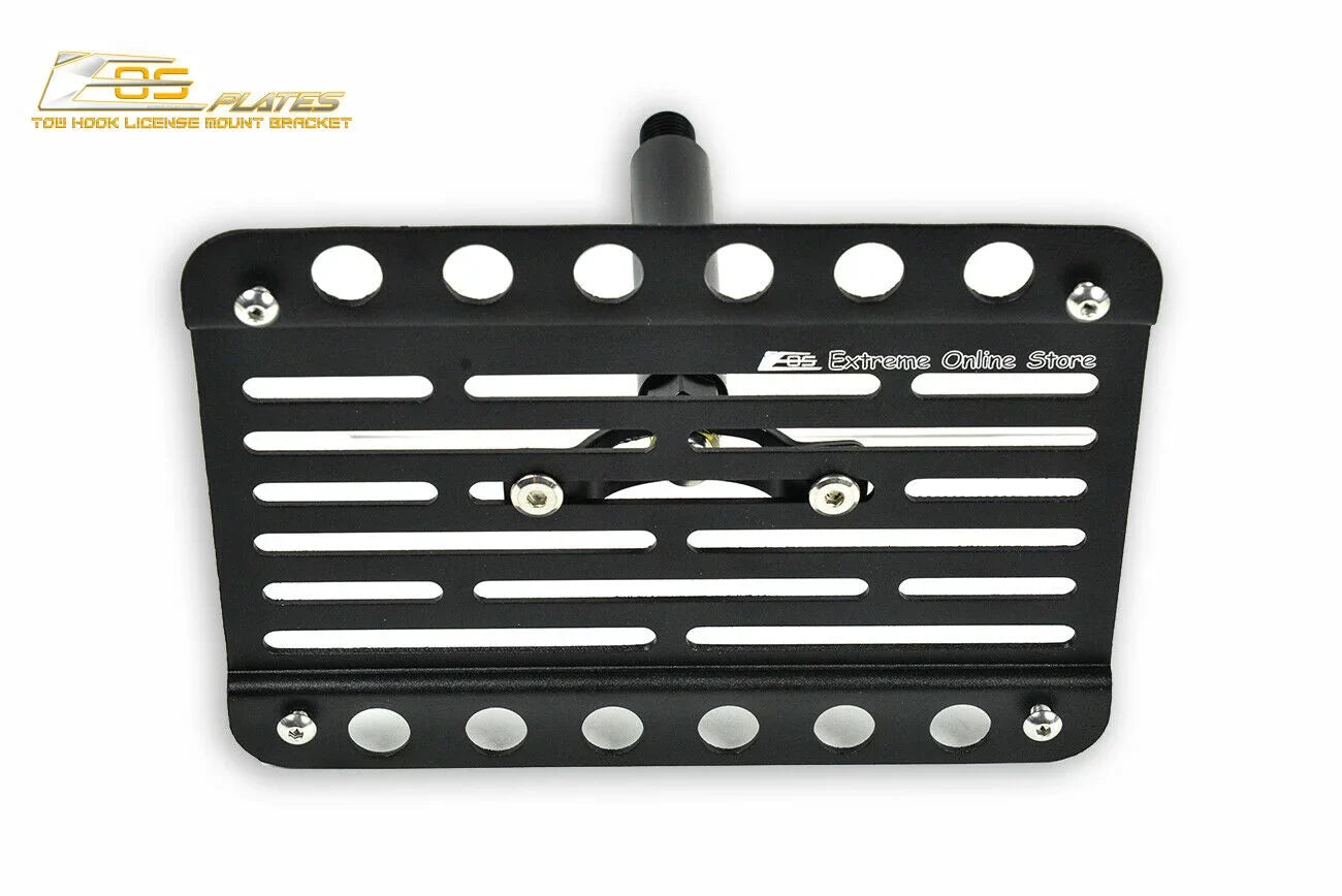 Hook Version Tow Store Online Extreme Mini Cooper Bracket for | Relocator Plate License Size) Replacement 1 Mount EOS Bumper Front Tow-119 Plate (Mid 2014-Present