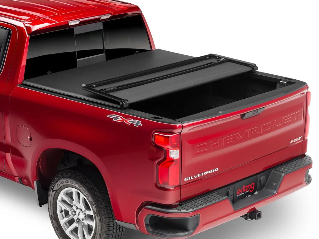 Compatible 2024 RealTruck fit multifunction 6' by Trifecta 92422 4" 2019 tailgate) 1500 Tonneau Ram with - (does not Extang 2.0 Bed Folding (76.3") Dodge Soft | Truck Cover Bed | with