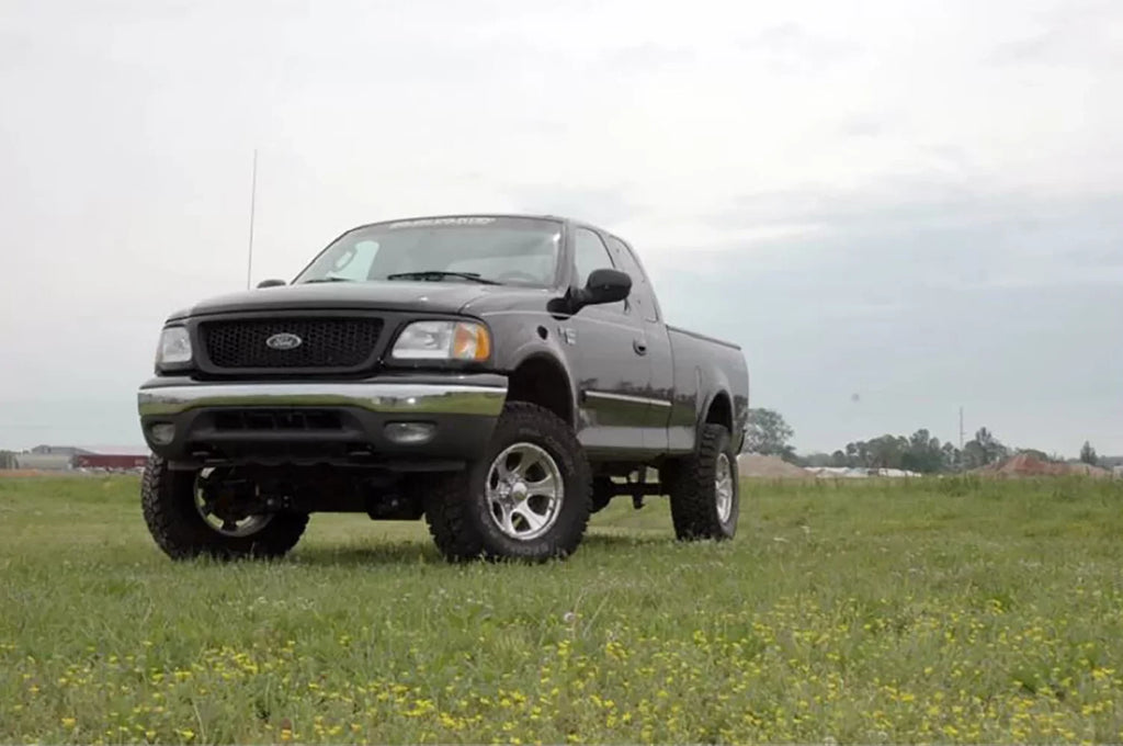 Suspension Lift | 476.20 F150 5" Knuckles | System (fits) Lifted Rough 4WD Shocks 1997-2003 N3 Kit Country |