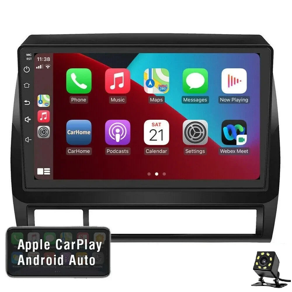 2+32GB 2005-2015 NAVI GPS Fit Radio Stereo Toyota Tacoma Android Car IPS BT 9" 13 1280*720 Carplay