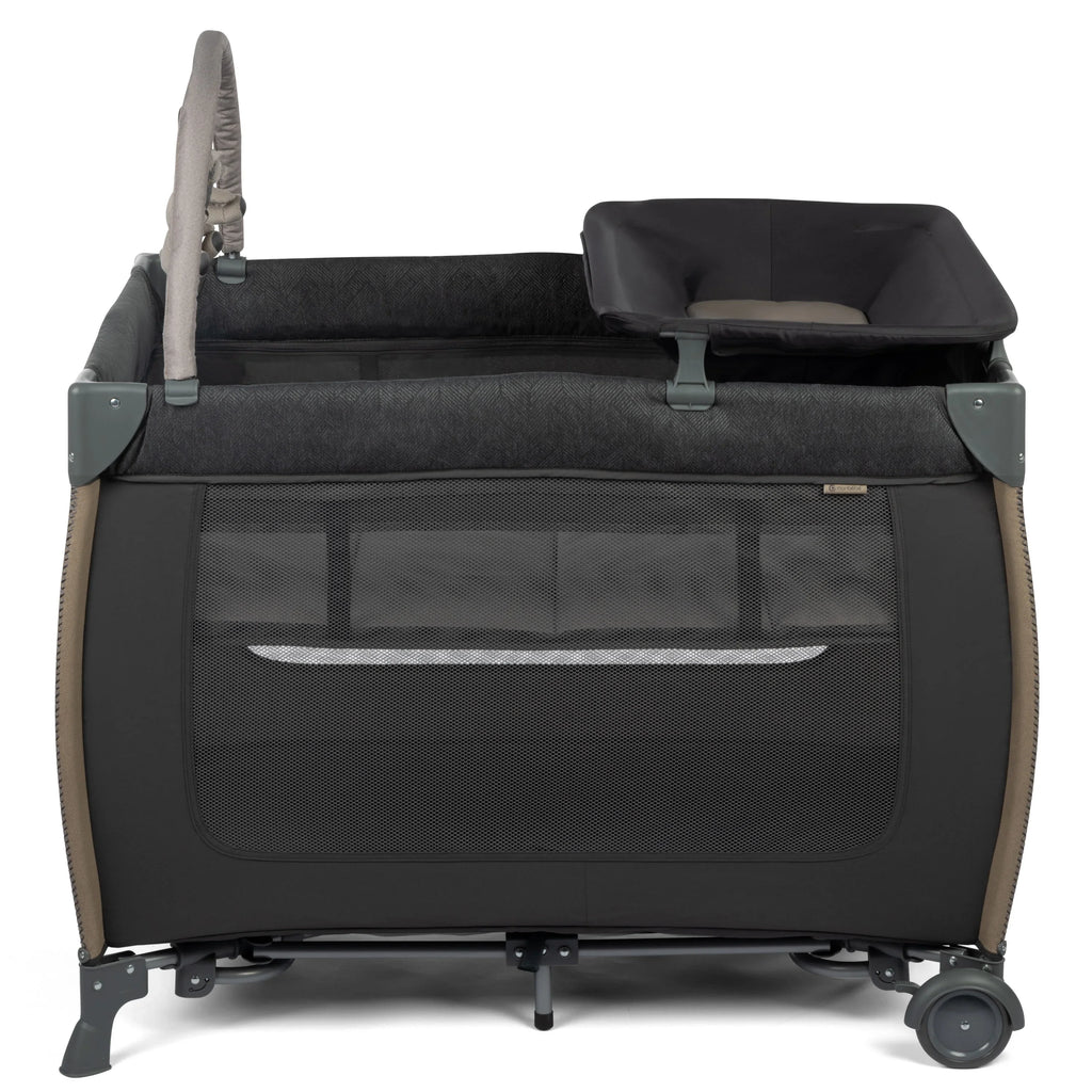 Full with Monbebe Point Rocking Bassinet, Size Castle Yard Play