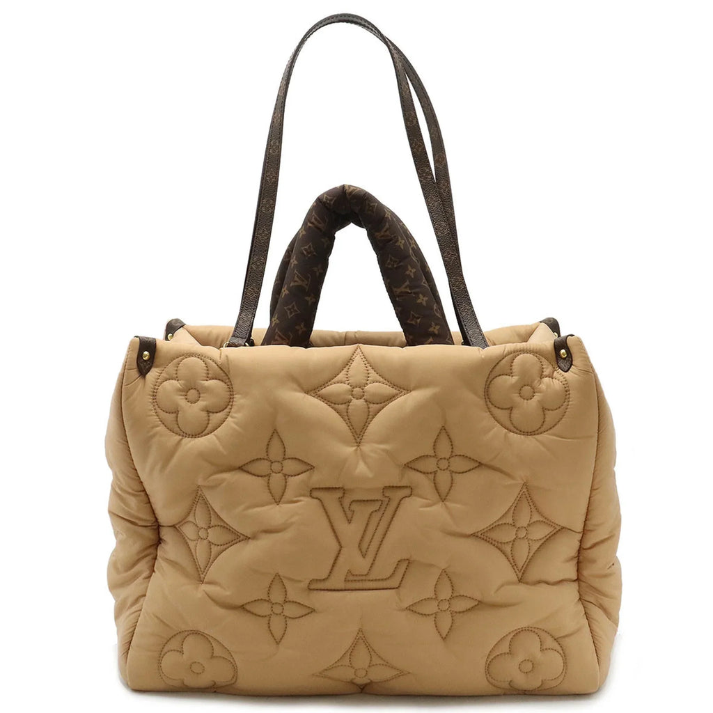 LOUIS Handbag Shoulder GM New) Bag (Like M59007 Go Tote VUITTON Beige On Large the Pillow Pre-Owned LV