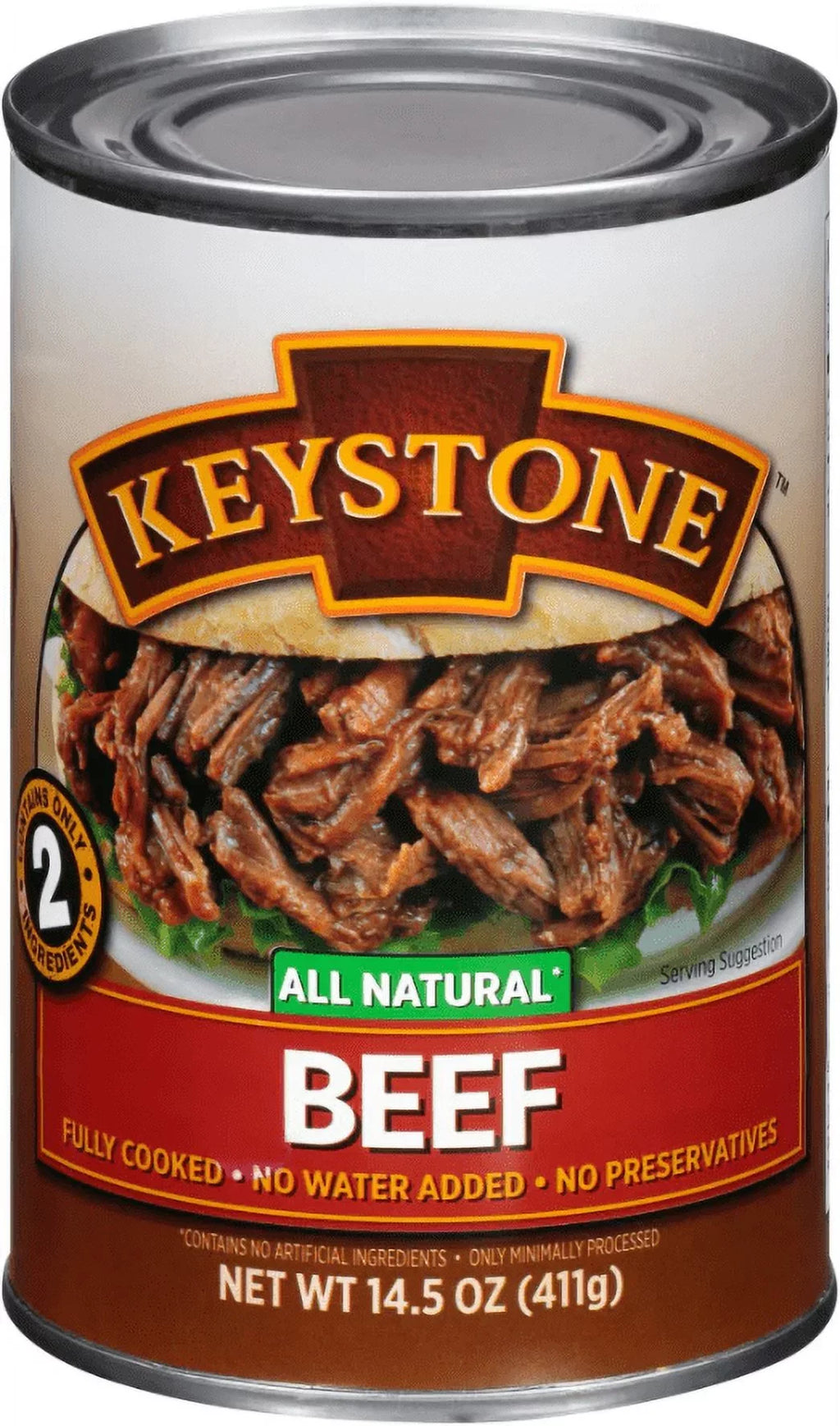 Emergency Pack) ✅ All Natural For 14.5 Keystone Backpacking ✅ Beef Cans Food oz Can Eat Camping Hiking Survival (6 Ready and to