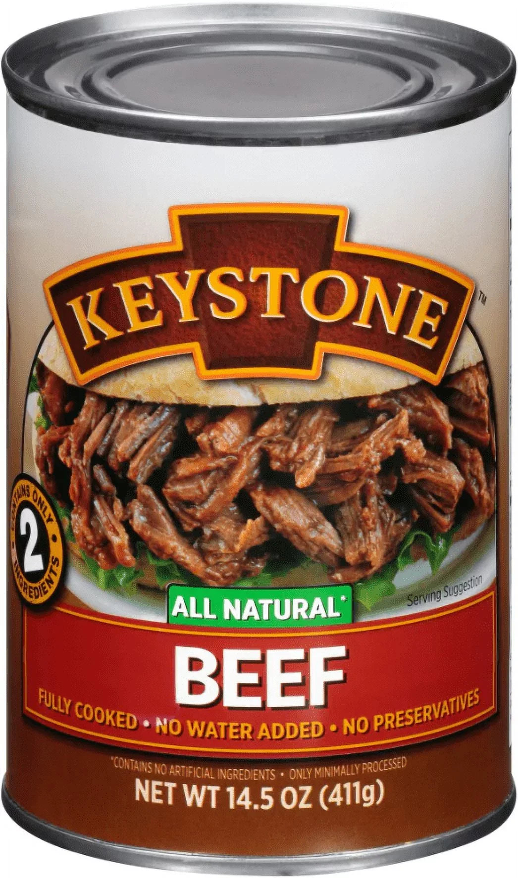 Emergency Pack) ✅ All Natural For 14.5 Keystone Backpacking ✅ Beef Cans Food oz Can Eat Camping Hiking Survival (6 Ready and to