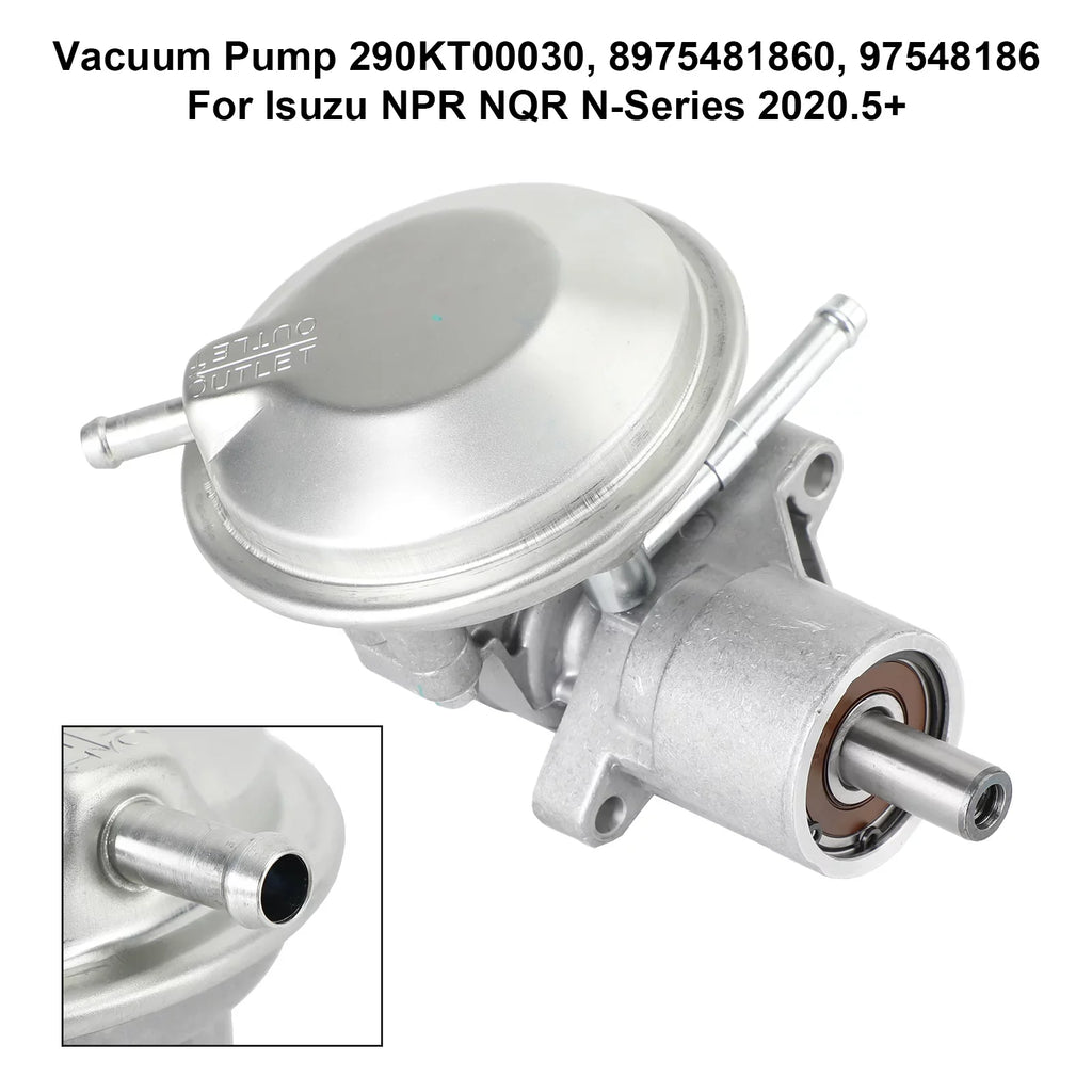 Isuzu N-Series NQR 290KT00030 NPR Vacuum Pump 2020.5+ 97548186 For 8975481860