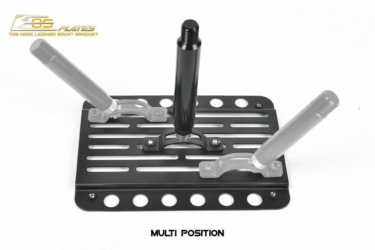 Hook Version Tow Store Online Extreme Mini Cooper Bracket for | Relocator Plate License Size) Replacement 1 Mount EOS Bumper Front Tow-119 Plate (Mid 2014-Present