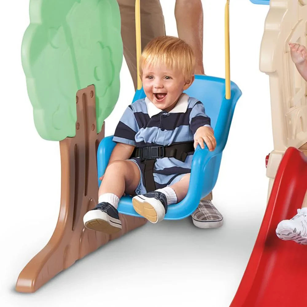 Slide Climber Hide Seek Kids Tikes Set Swing Backyard and Little Play and -