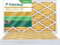 AC HVAC Furnace 14x36x1 Filters Filterbuy Air Pleated MERV (4-Pack) 11