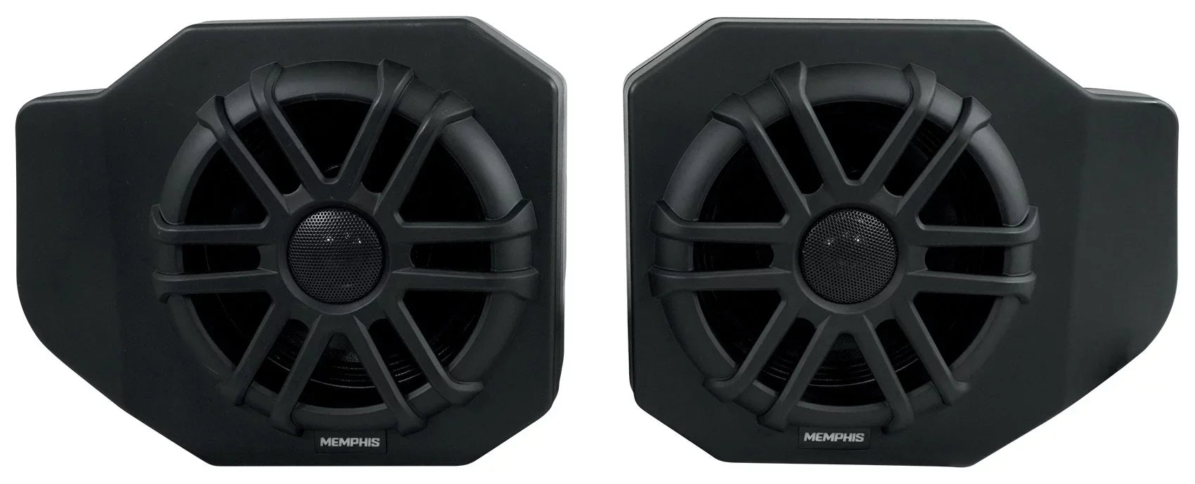 Pods+LED Speakers+Amp Audio RNGR65FE 2018+ Memphis Tower Polaris Pair Ranger For