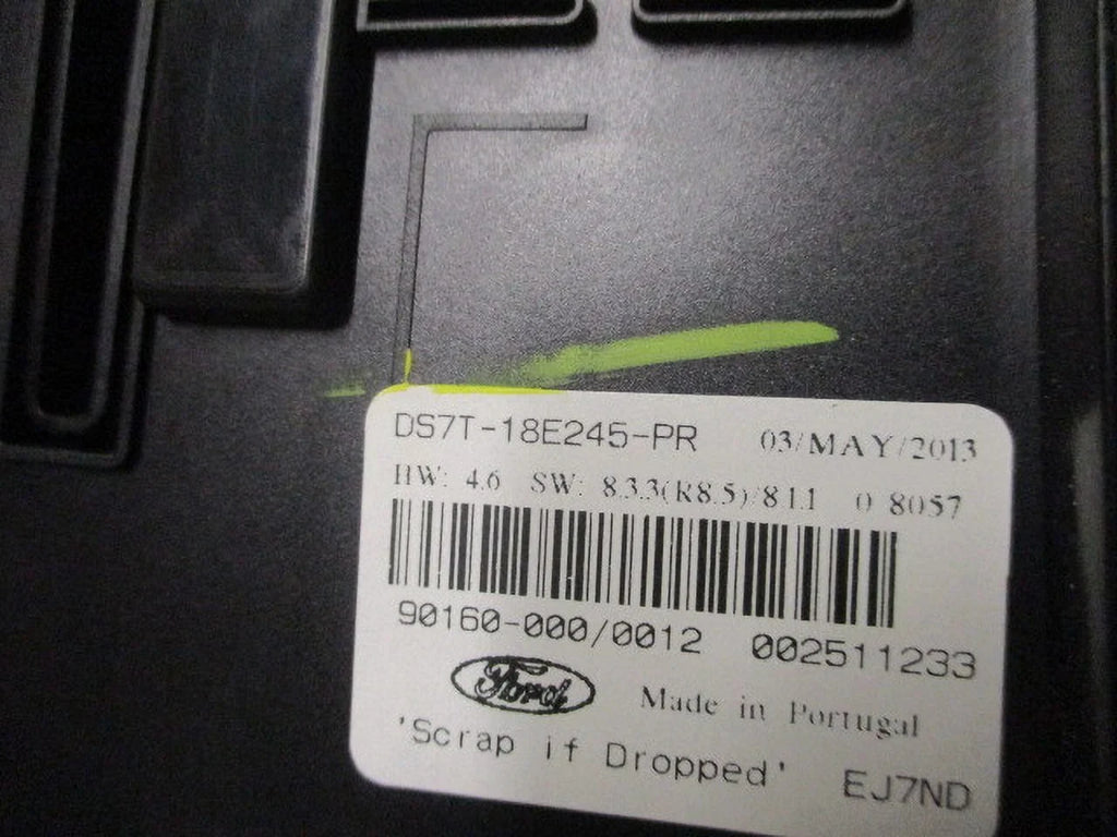 Sony Ford LKQ 2013 Control Panel OEM Radio Fusion Face Pre-Owned (Good)