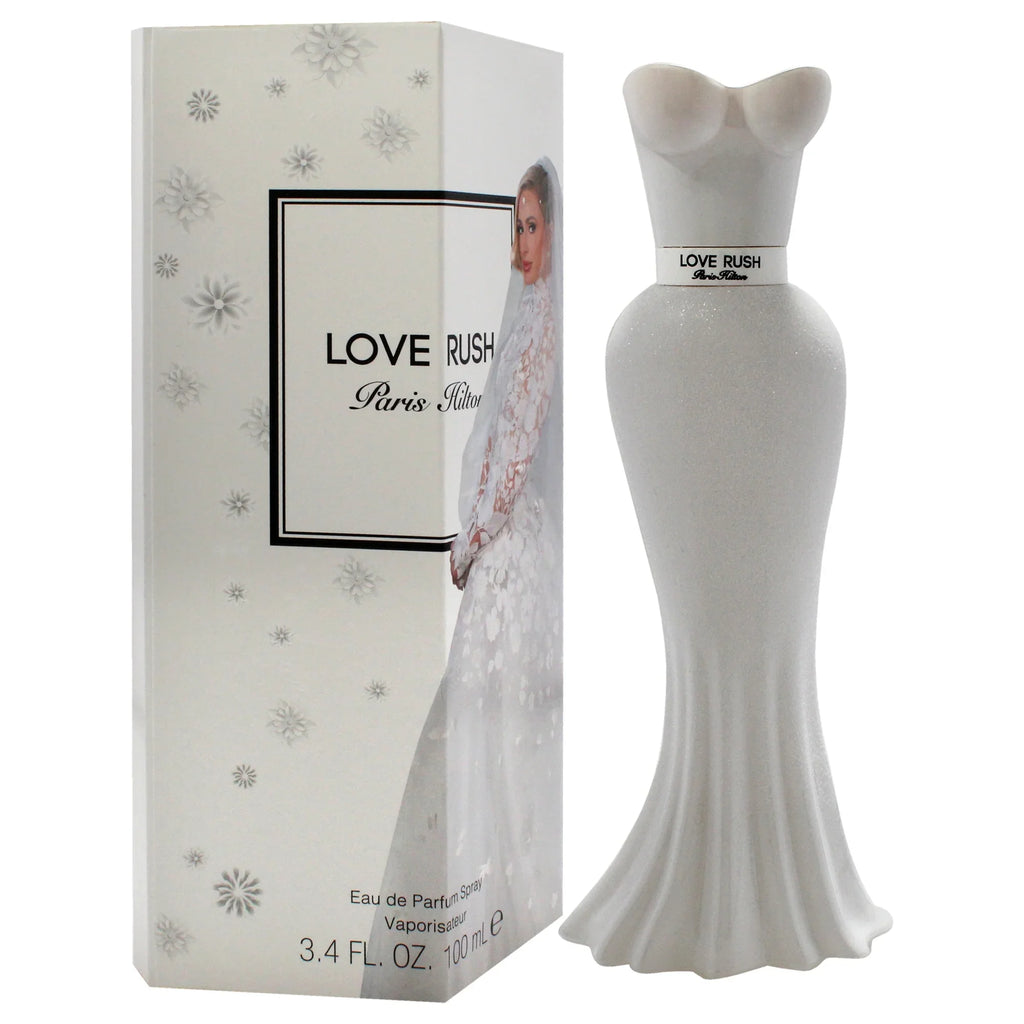 Hilton EDP , 3.4 Spray Love oz Rush Paris