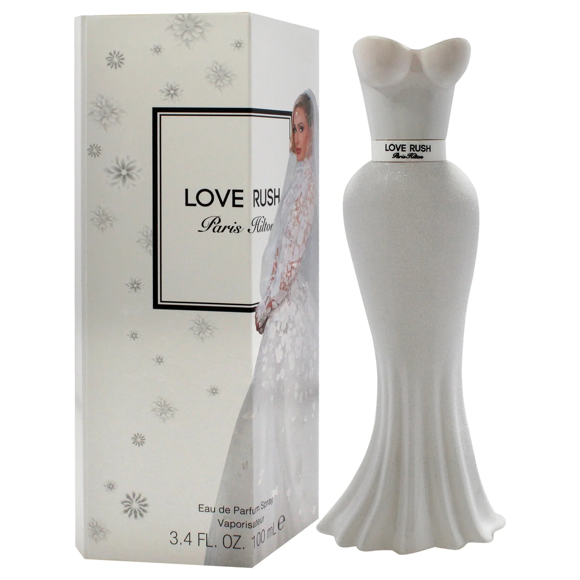 Hilton EDP , 3.4 Spray Love oz Rush Paris