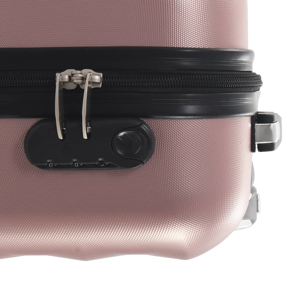 Dimensions Locks Shell 1106442a 21.7" X Abs X Andoer Vidaxl 14.2" With X Rose parcel,Internal Suitcase Shell Shell Abs And Bussiness Castors 21.7" 8.7" WithLocks