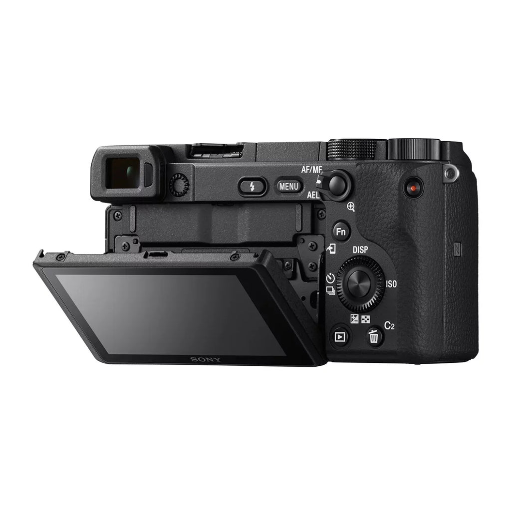Camera ILCE6400L/B Holiday Digital Sony (Black) with Bundle Mirrorless 16-50mm