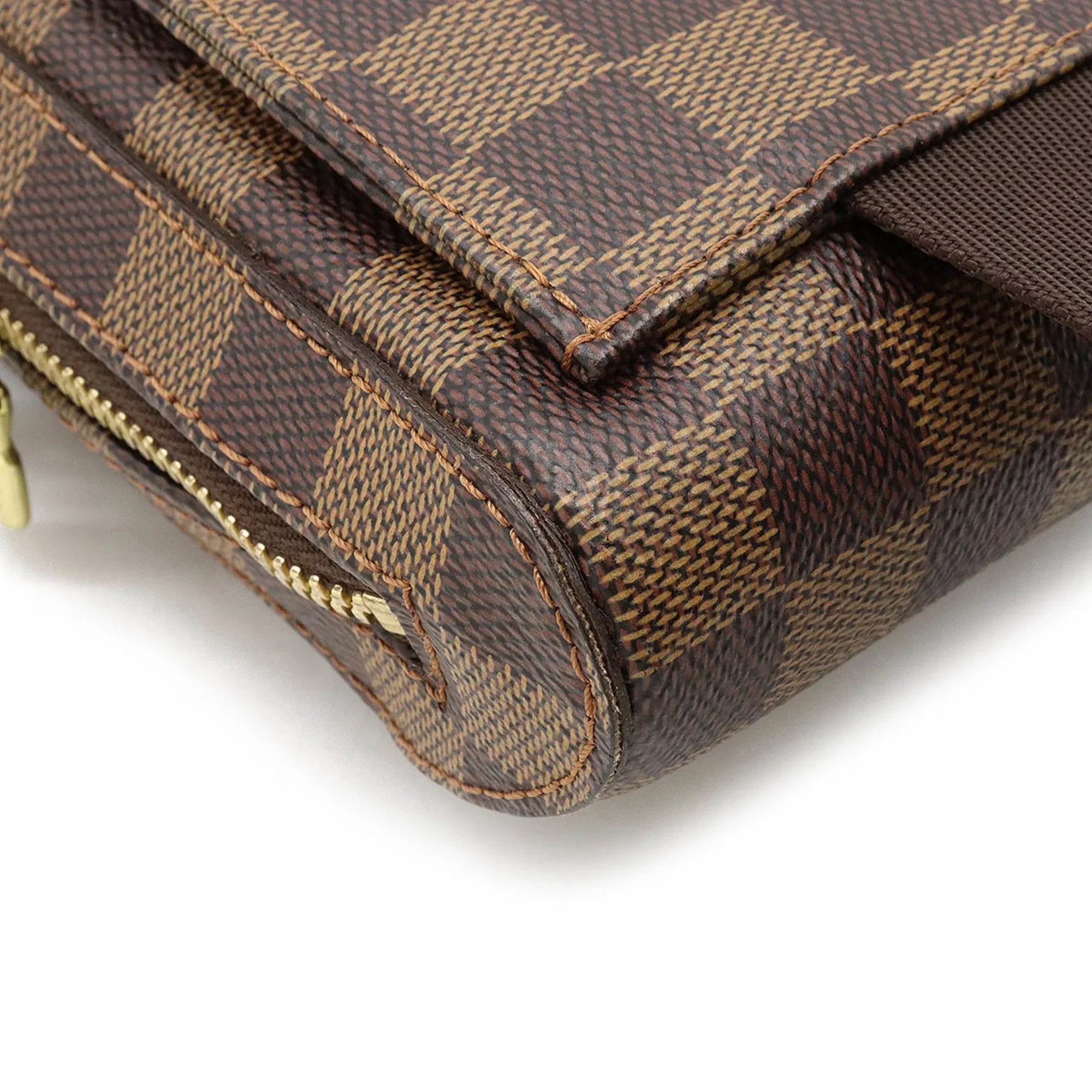 Jeronimos Body (Good) Pouch VUITTON Shoulder Pre-Owned Damier LOUIS Bag N51994 Vuitton Louis Waist