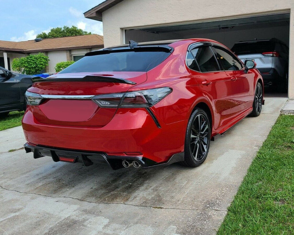 for Toyota 20 Camry Lid XSE Wing Kojem Style Spoiler M4 2018-2021 Glossy Rear Black SE 19 Trunk XLE LE