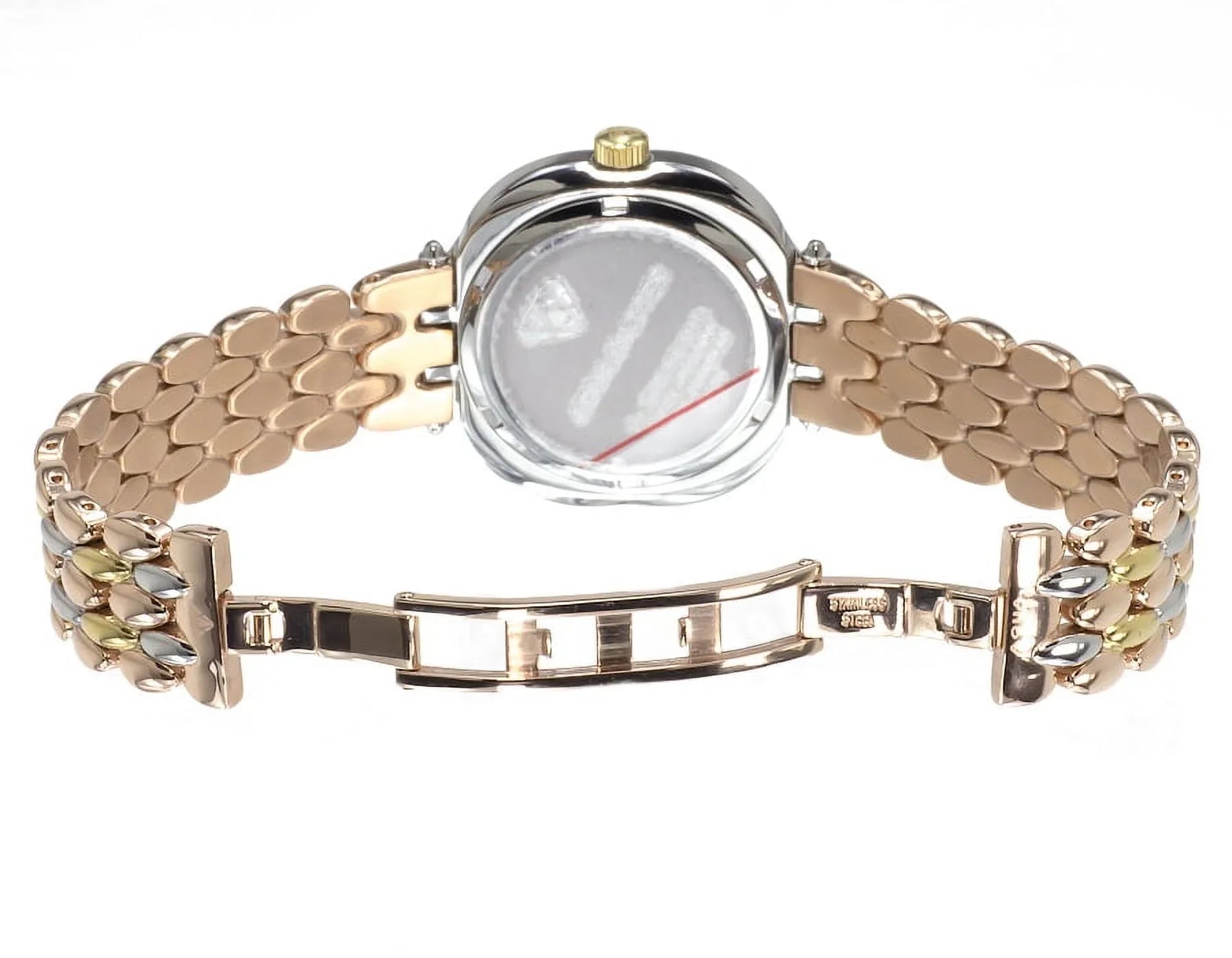 W#342 Tri-Color Diamond Watch ct) Womens (.85