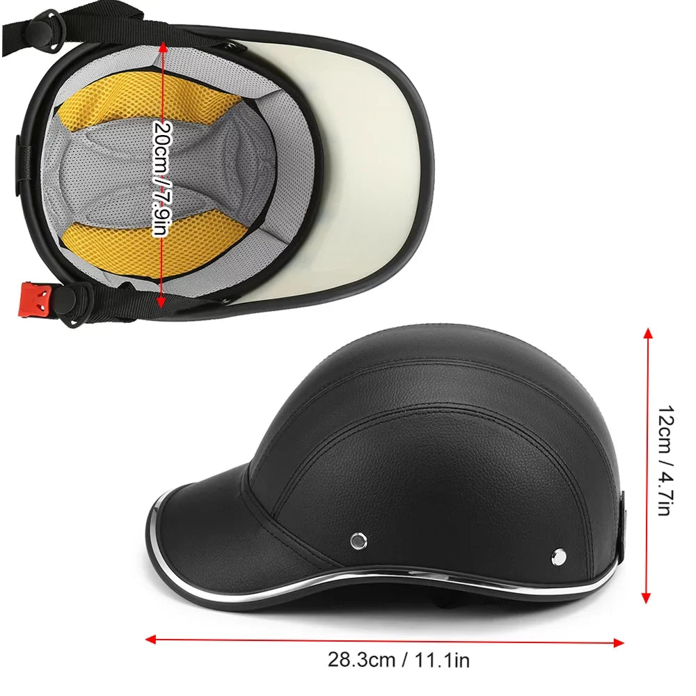 Baseball for Bike Sports Cycling Safety Hat Outdoor Scooter Tomshoo Motorcycle