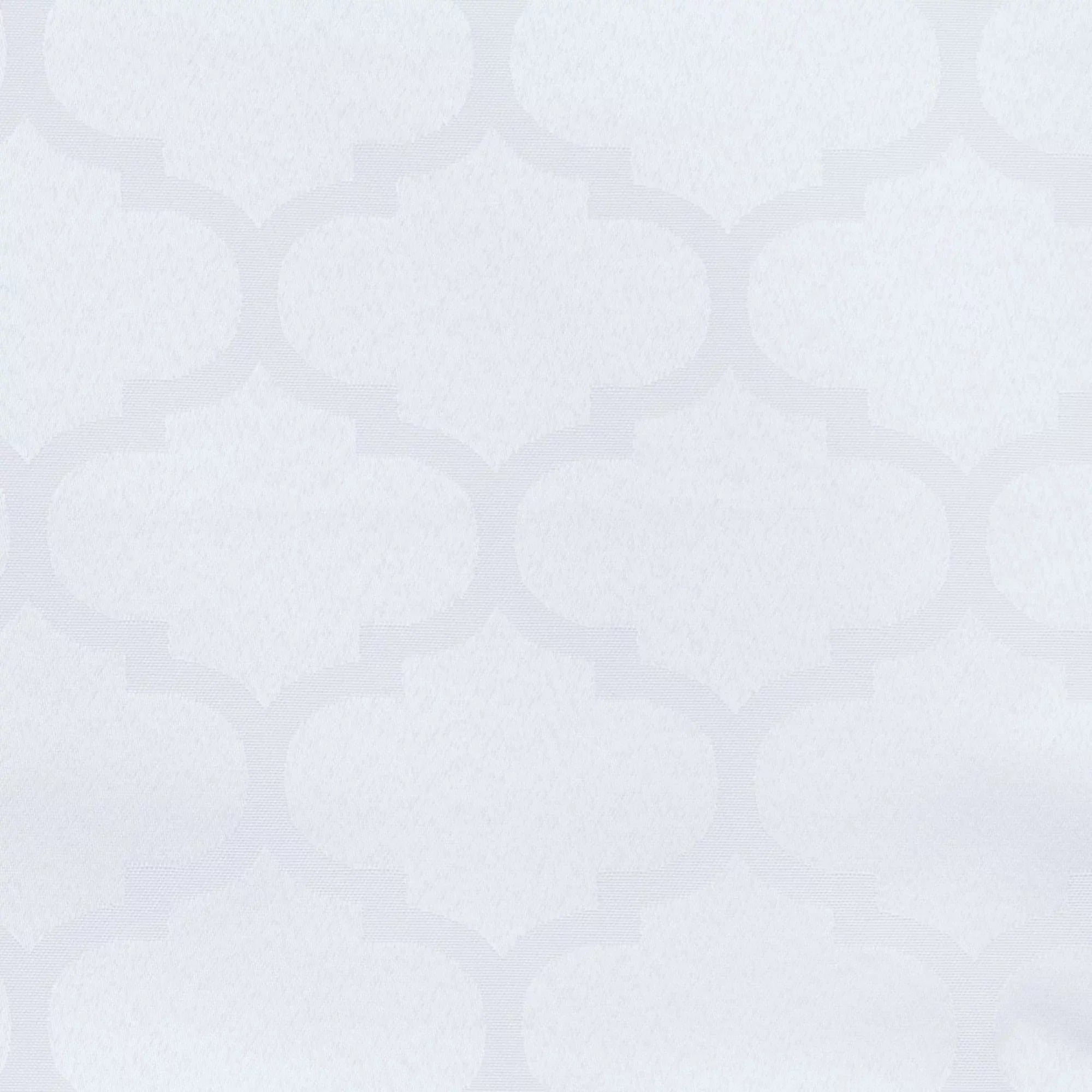 Home White 31"x64", Exclusive Total Trellis Shade, Montague Blackout Roman