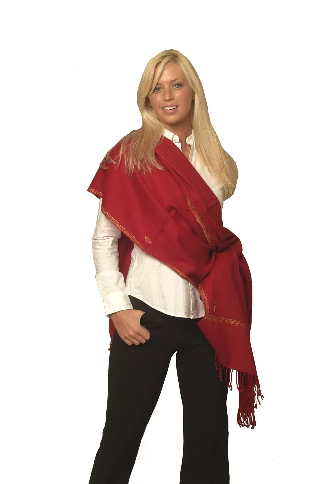 Scarf/Wool/Silk (Wine) Scarf/Pashmina Shawl/Cashmere/Cashmere Scarf/Scarves/Shawl/Shawls/Stole/Wrap/Pashmina