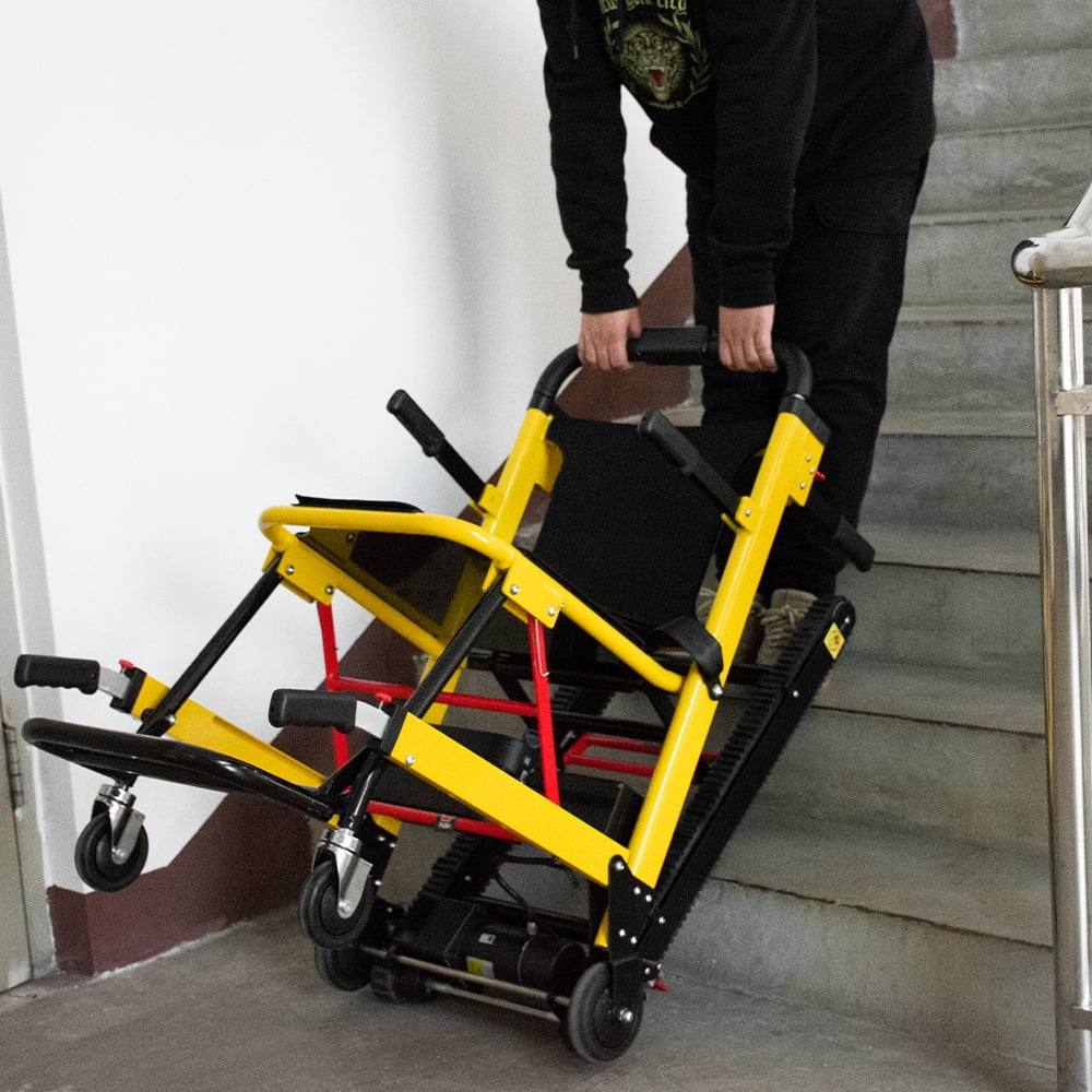 Electric Stair Motorized Climbing Elderly Chair Lifting Assist Chair Wheelchair, Elderly Stair