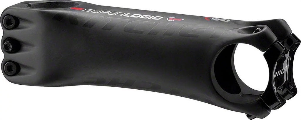 Superlogic 1/8" Stem 100mm Carbon C260 1 Clamp +/-6 31.8 - Ritchey Black