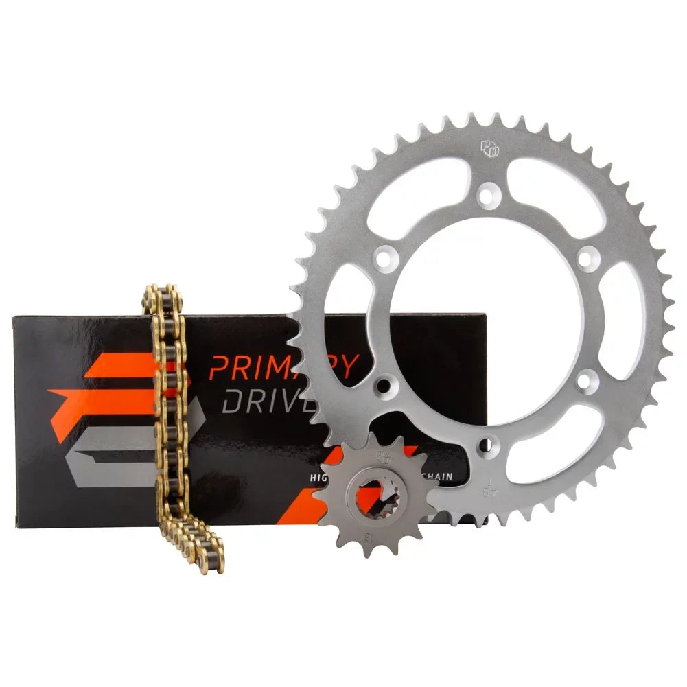 For 250 Drive Gold X-Ring SX-F 2021 Lee & Chain Primary Kit Designs Steel Troy KTM