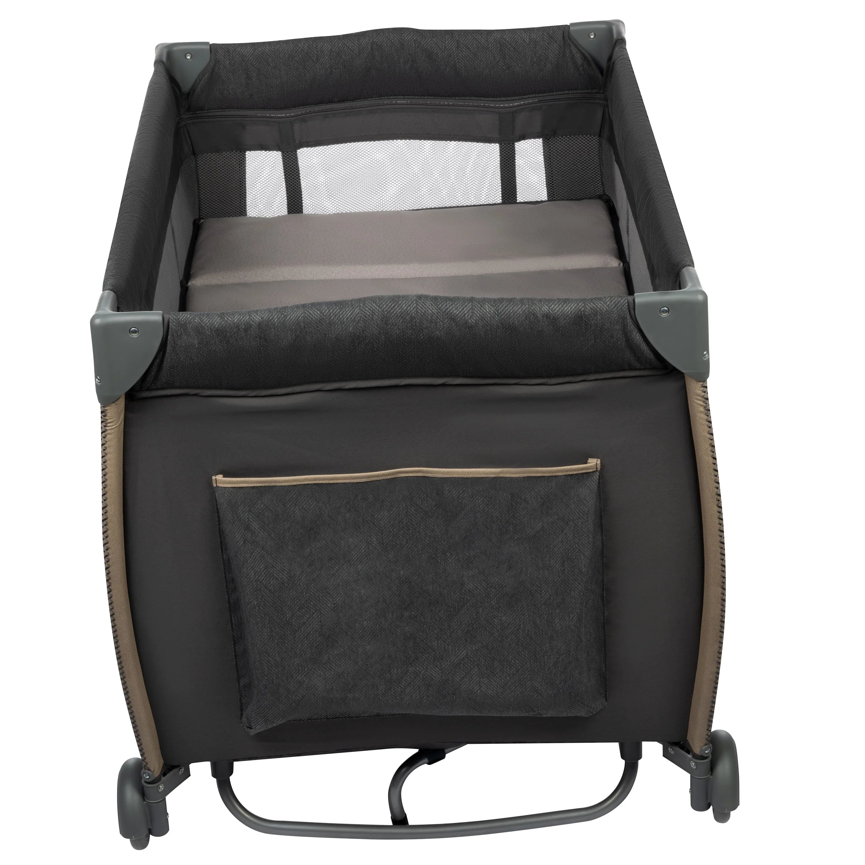 Full with Monbebe Point Rocking Bassinet, Size Castle Yard Play