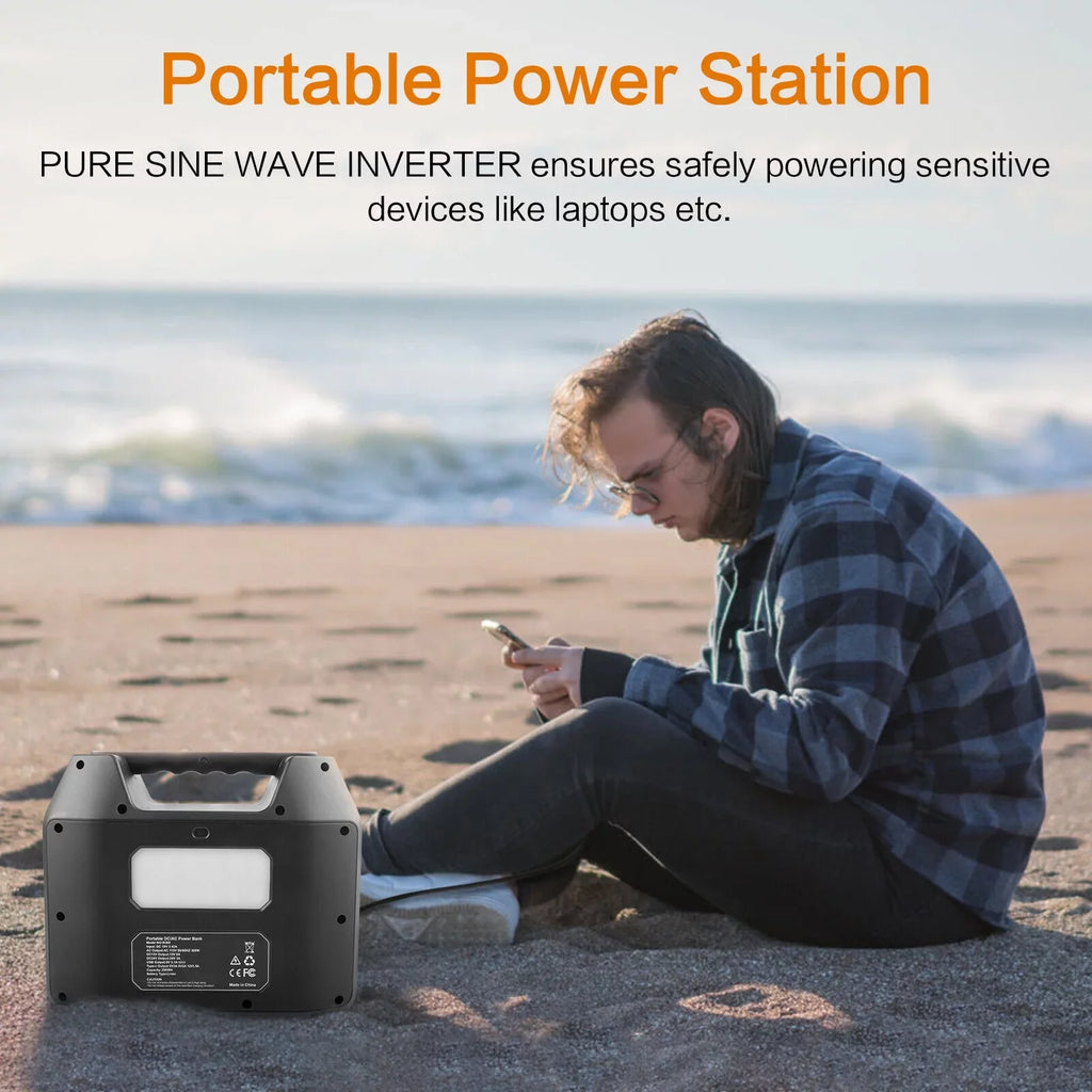 296Wh Station Lithium Generator Portable Sloar Power Battery 80000mAh NEW 300W