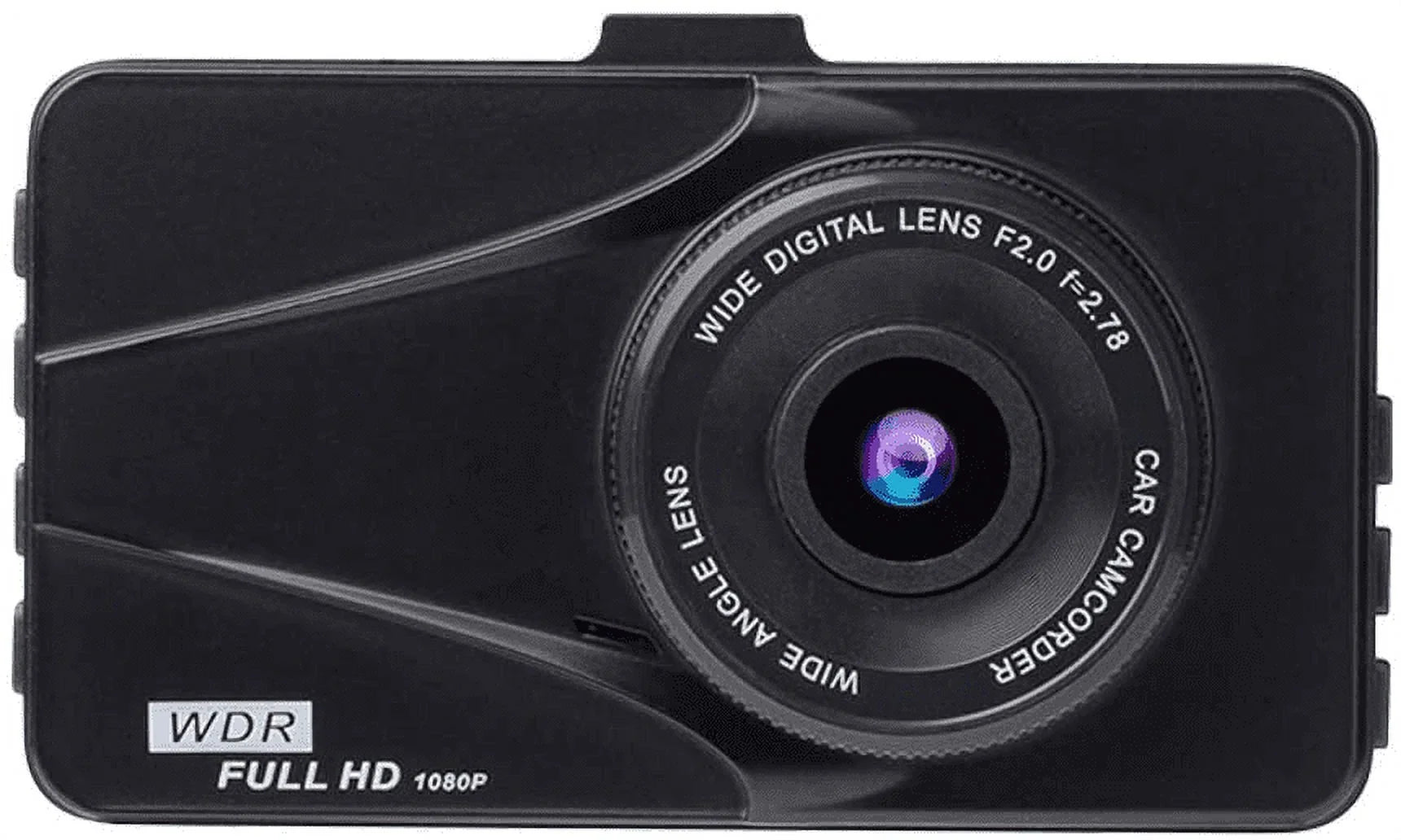 WDR, Travel Plus 3" G-Sensor, Detection DVR Lotus Screen Loop Dual Images Recording HD Angle, 170° Cam Wide Full For Motion Video Excellent Recorder Dash T670 LCD