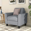 Living and Anself Furniture Room 3-seat (Gray) Sofa chair