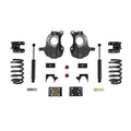 Spindle Maxtrac in. 4WD Non-magneride Silverado 20 Lowering Kit Model to Sierra 2016-2018 Suspension 2WD & for 5 3 1500