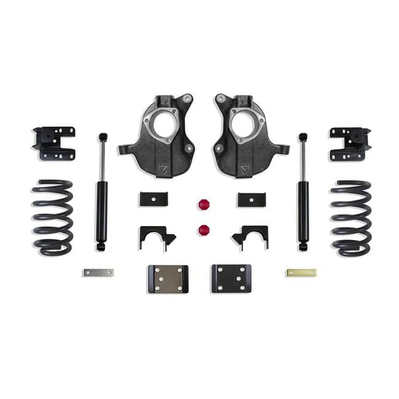 Spindle Maxtrac in. 4WD Non-magneride Silverado 20 Lowering Kit Model to Sierra 2016-2018 Suspension 2WD & for 5 3 1500