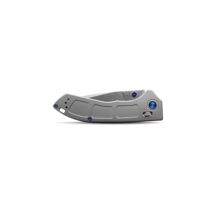 3.43-Inch Folding Blade Titanium M390 Narrows Knife Handle Steel 748 Benchmade