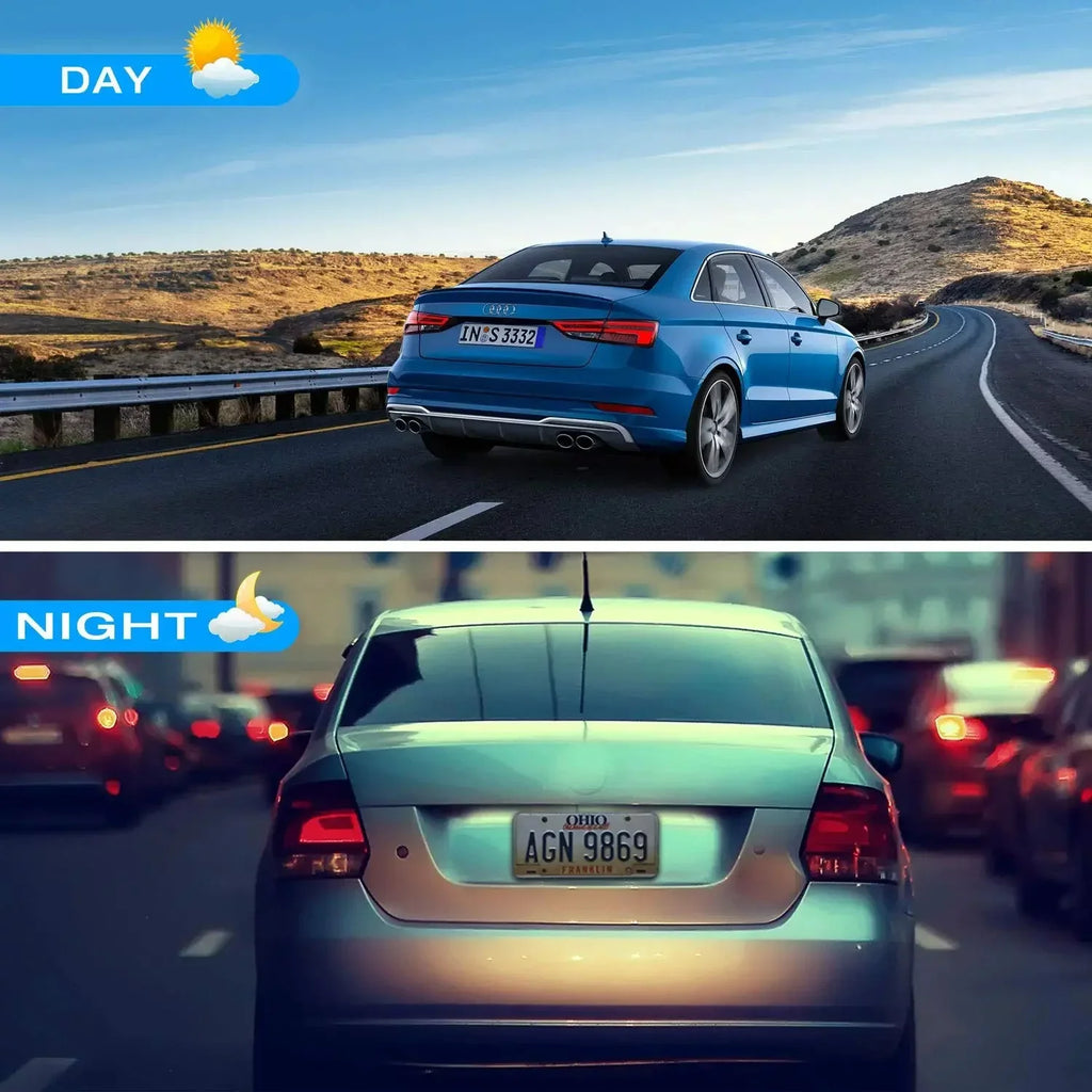 Rear Parking Mirror Touch Loop Monitor, Recording Dual Car Full IPS Screen View Backup Dashcam inch Bileeko Lens Camera, 10