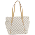 Damier (Good) Totally Azur Tote Vuitton N41280 Women's Bag Canvas Louis LOUIS Pre-Owned VUITTON PM