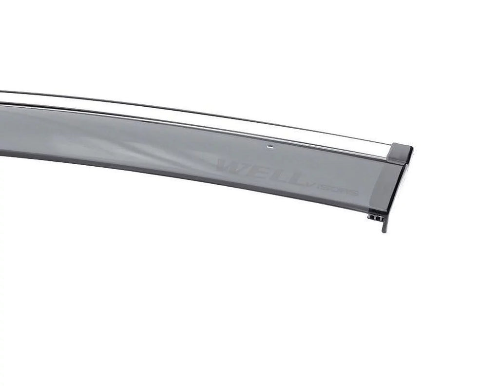 2019 3-847BM018 2020 Trim Rain 2022 G01 2023 Deflectors X3 for / Chrome 2021 Guard Wellvisors 2024 Window With BMW Wind Side Visors 2018
