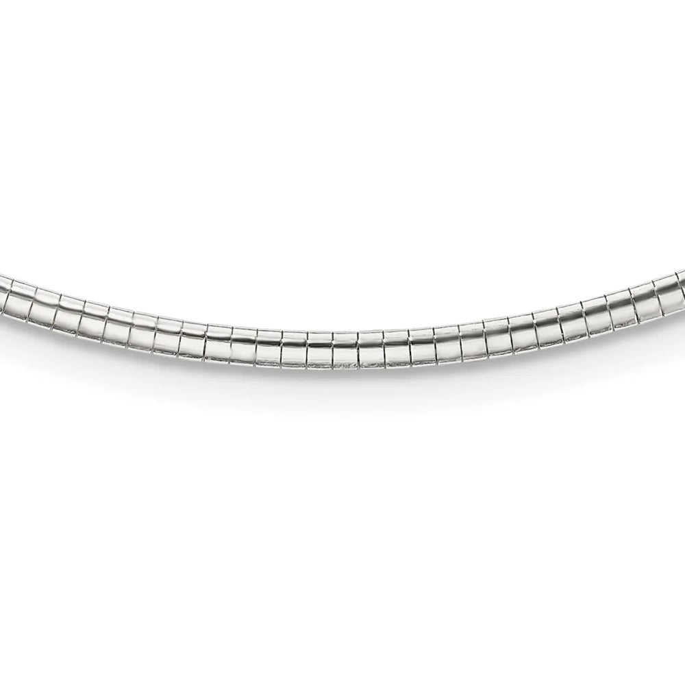 in Omega Cubetto 925 Ext Styles w/2 Chain Necklace inch Silver 16 Sterling 2mm