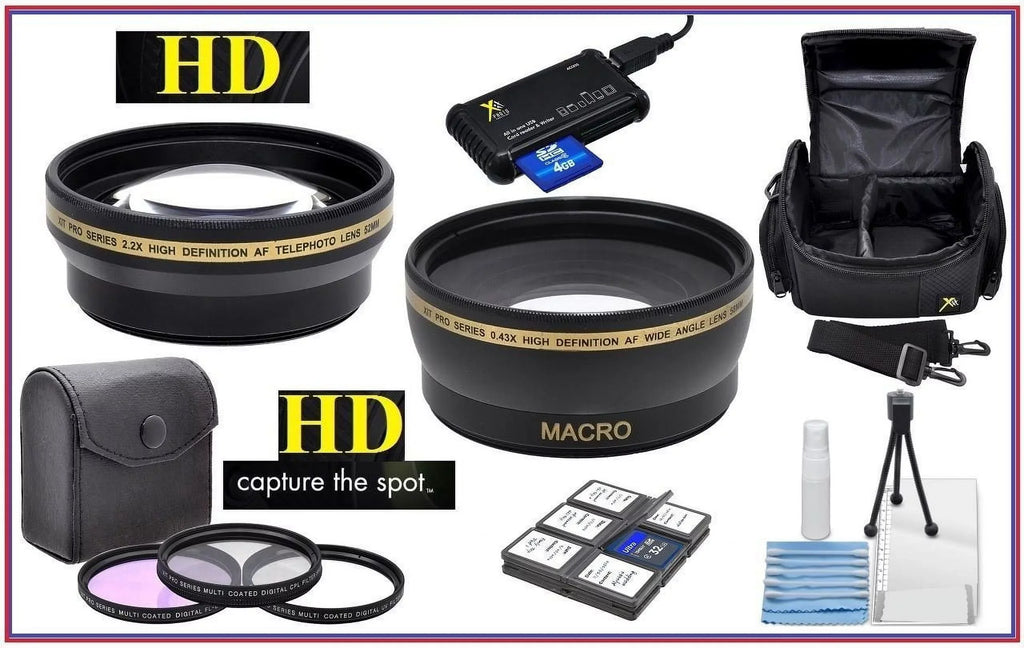 Saving Super Package Accessory Pro HF Canon Def VIXIA For R800 Hi R80 R82